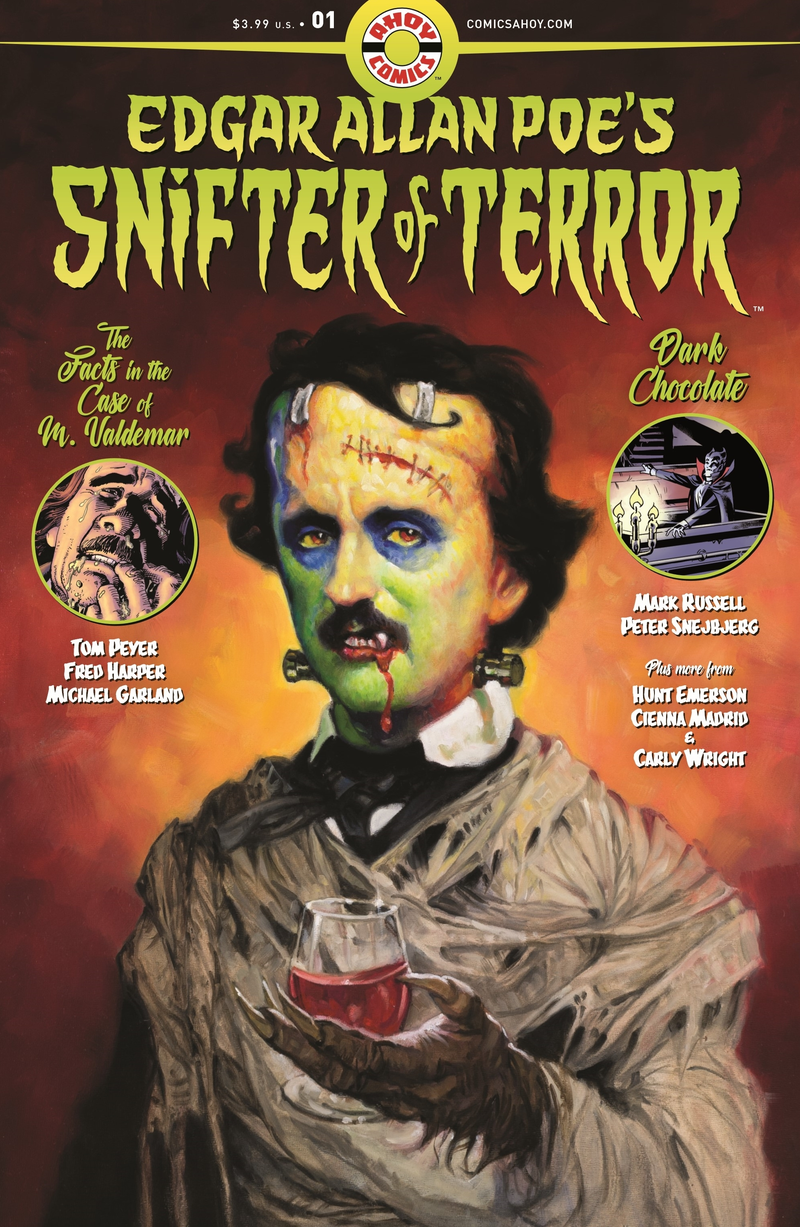 The full cover of Snifter of Terror’s first issue.